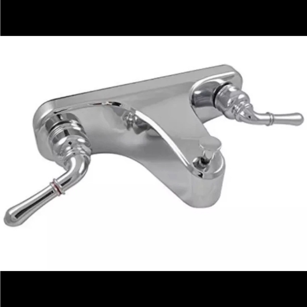 Danco Mobile Home Offset Tub & Shower Faucet Chrome 8" 10884